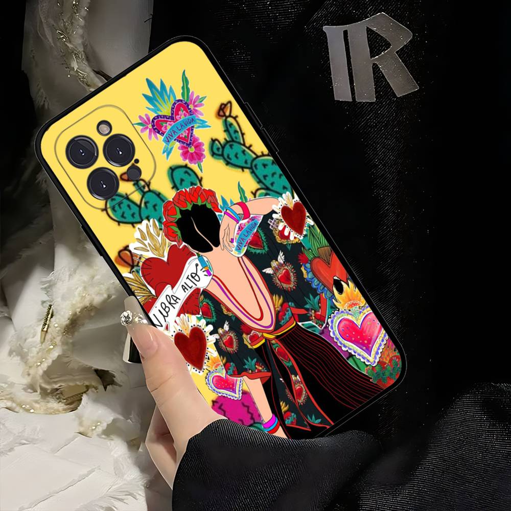 F-Frida-s K-Kahlo-g Art For IPhone 17 16 15 14 Pro Max Air 11 12 13 Mini Plus Phone Cover iPhone 11 pro