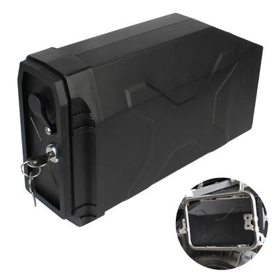 5 Liters Tool Box for Left Right Side Bracket Plastic Box Case Motorcycle Storage Box with 2 Keys