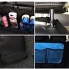 3 Styles Car Rear Seat Back Storage Bag Large Capacity Mesh Pocket Multi Hanging Bag Car Storage Organizer Car Accessories Supplies