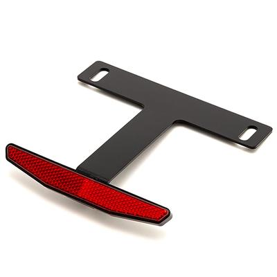 Slim Reflector Kit, Universal License Stay, Reflector, Black, Stylish, Lightweight, License Plate, License Plate, AINET, Motorcycle, Custom Parts