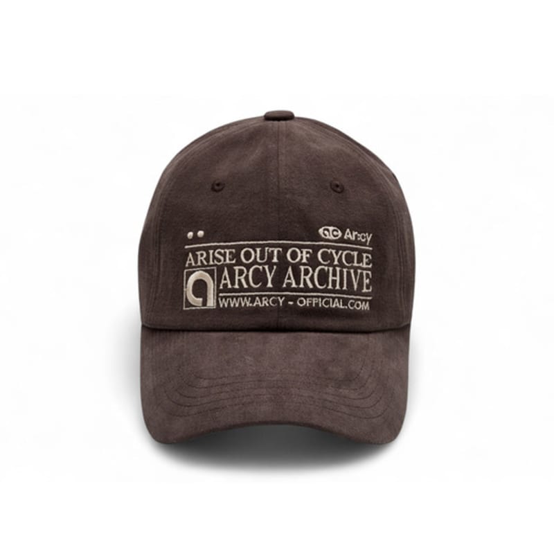 Ar:cy ARCHIVE BALL CAP [MOCHA]