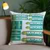 M-Motorexs Oil Cushion Cover Plush Fabric Soft Double-Sided Printed Sofa Pillow Case Colorfast Home Decor Gift