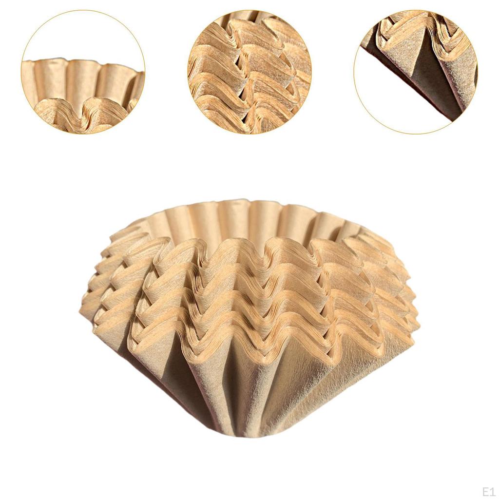 50x Coffee Filter Papers 1-4 Cup Basket for Espresso Maker