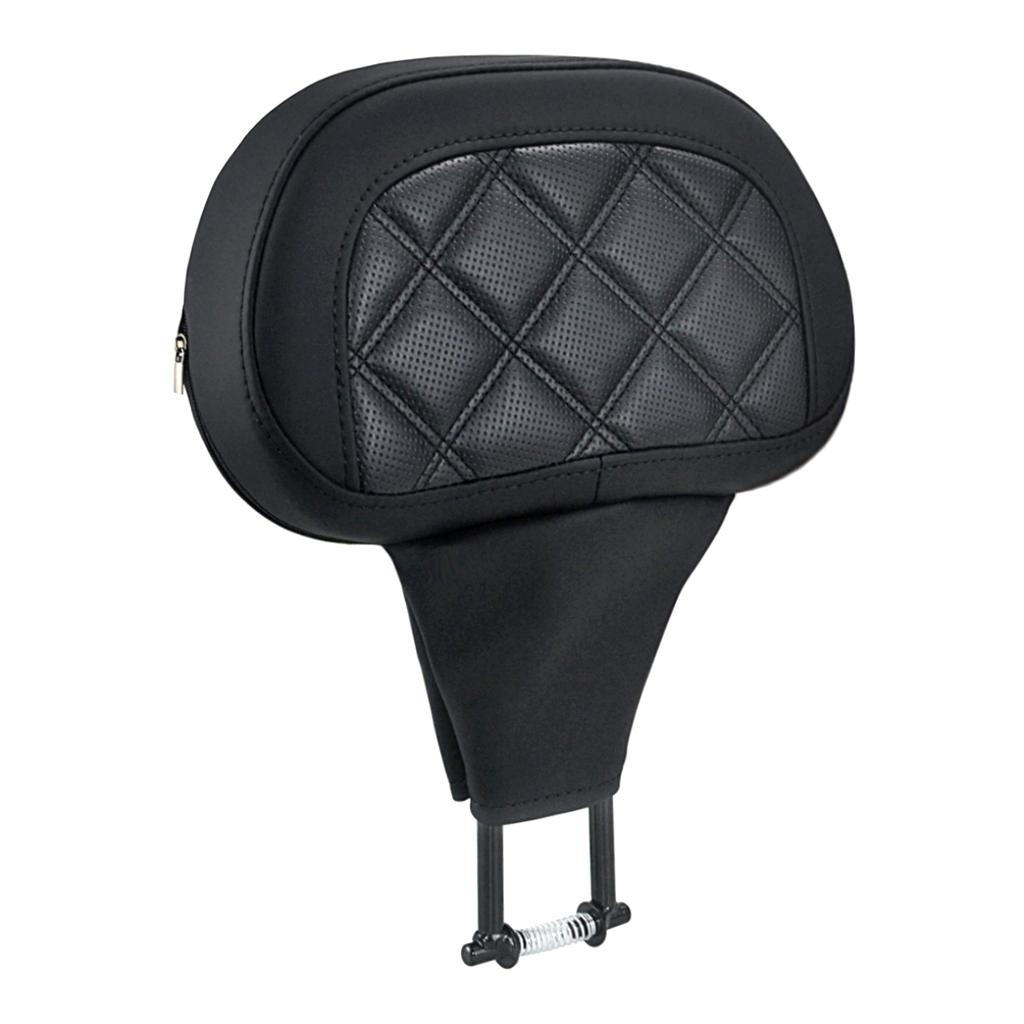 Motorcycles Front Driver Rider Seat Backrest Pad Adjustable For Harley Davidson Touring Road King Street Electra Glide 2009-2025