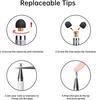 2-in-1 Bopomofo Touch Screen Stylus (5Pcs), High Sensitivity Precision Pen, Compatible with Most Touch Screens