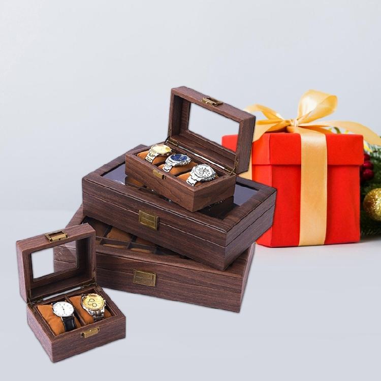 Holz Uhrenaufbewahrungsbox 2/3/6/10/12 Fächer Uhrenorganizer Etuis Schmuck Uhrenauslage Geschenkbox Uhrenständer