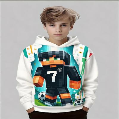 2026 Children's Hoodies 3D Printed New Men's and Women's Hoodies Casual Neutral Hoodies Children's Top Clothing