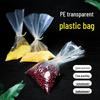 High-Pressure PE Flat Bag for Clothing, Hardware, Mobile Phone Parts, and Accessories, High-Transparency.