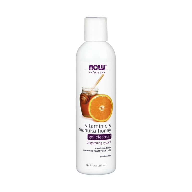 Now Foods Vitamin C & Manuka Honey Gel Cleanser, 237ml, 1 pcs