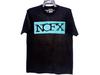 Vintage NOFX Punk Band Medium Black T Shirt Pump Of The Valuum Whirled Tour 2001 Band Shirt