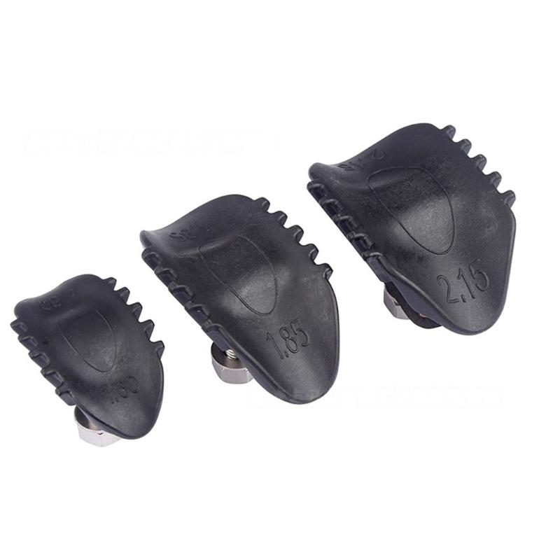 Aluminum Motorcycle Rims Lock Inner Tire Lock With Rubber Coating Available In 1.6" 1.85" 2.15" Size Option