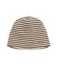 AMES-WORLDWIDE Jersey Stripe Beanie Brown
