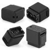 Electric Bike Adapter Type C Adapter Battery Charging Head Replacement for 12 Speed Electronic Emergency Bike