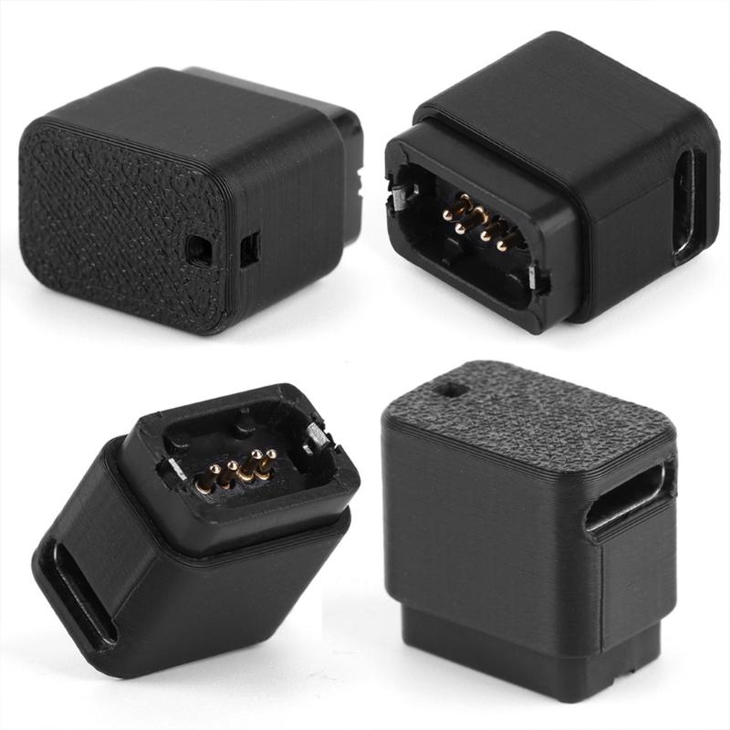 Electric Bike Adapter Type C Adapter Battery Charging Head Replacement for 12 Speed Electronic Emergency Bike