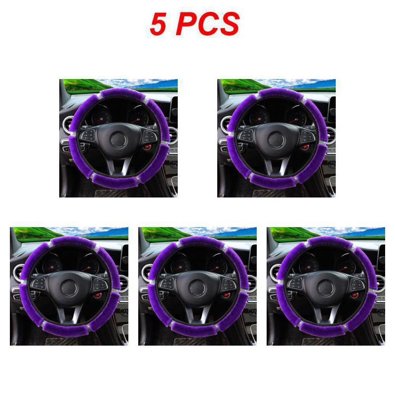 1~5PCS Steering Wheel Cover Practical Universal -studded Car Accessories Car Steering Wheel Cover Multifunctional Durable