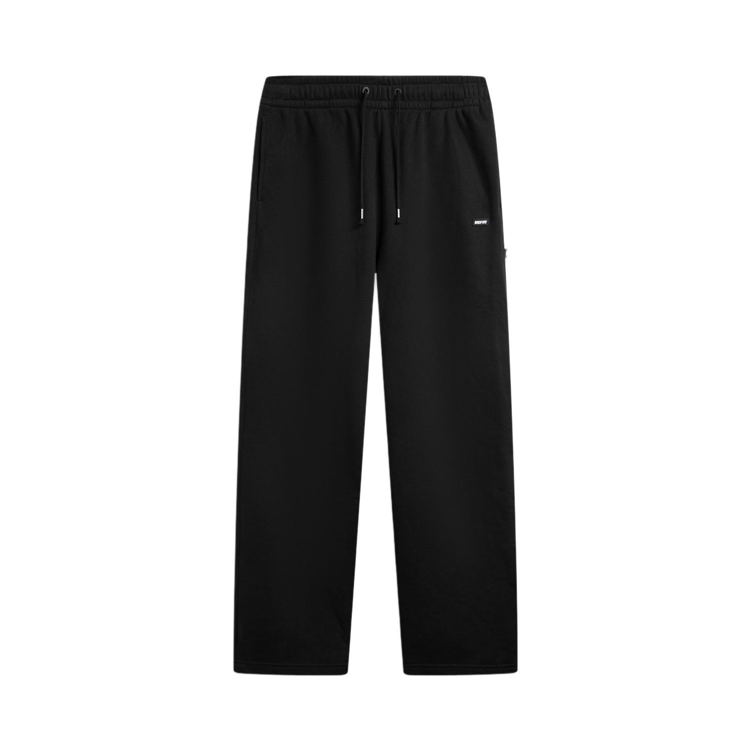 

Спортивные трикотажные брюки средней посадки с вышивкой логотипа Li Ning Bad5 Мужские брюки AKLW019-3 XXL