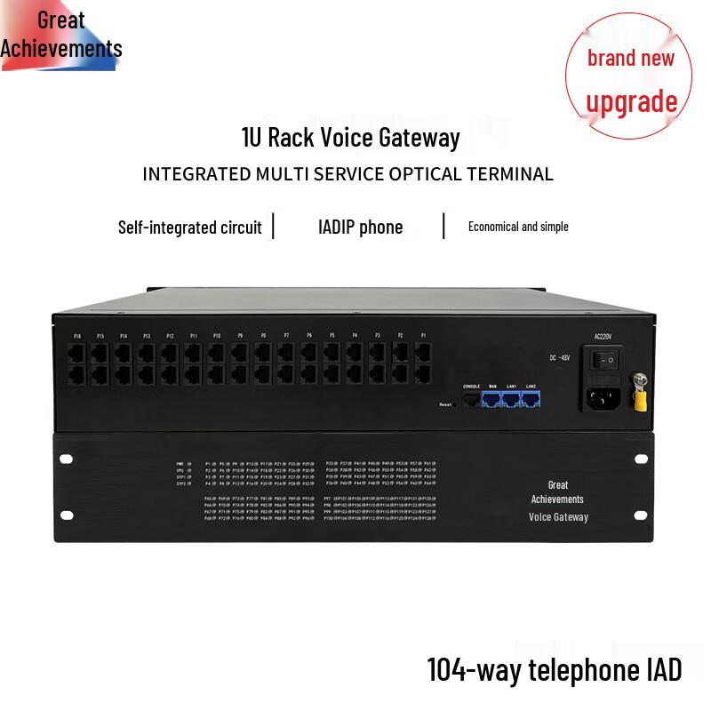 

Hongji HJ-IAD104 SIP to Analog Voice Gateway