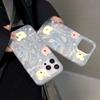 Color Polka Dot Bear Head for iPhone17promax Apple 16 Mobile Phone Case 14/13 Large Hole 15 Laser