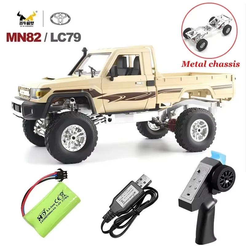 MN82S MN82 Toyota Rc 4x4 Rc CAR 2.4g 1/12 Full Scale Off-road Remote Control RC Crawler CAR Boy's Remote Control Car Toy Gift