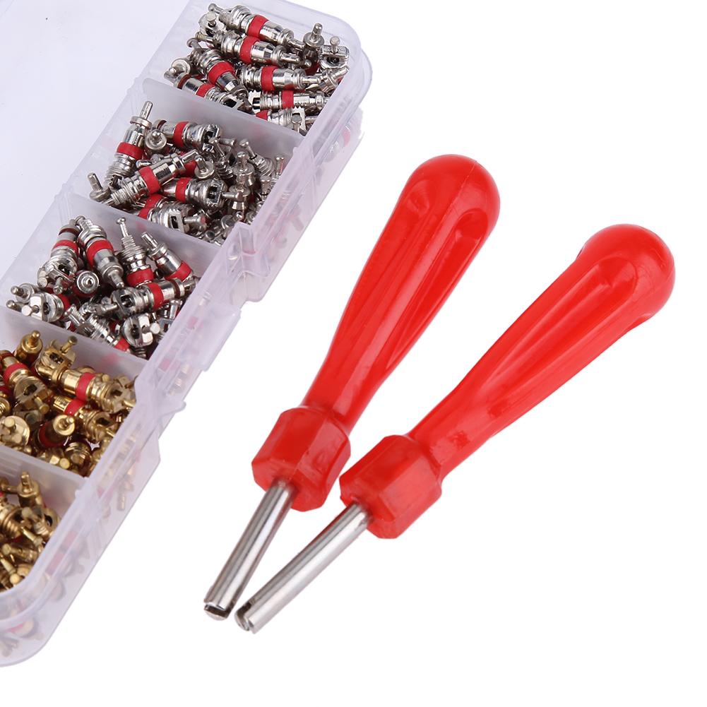 182 Stück/Set Auto A/C Klimaanlage R134a Ventileinsätze+ Entferner Werkzeugsatz