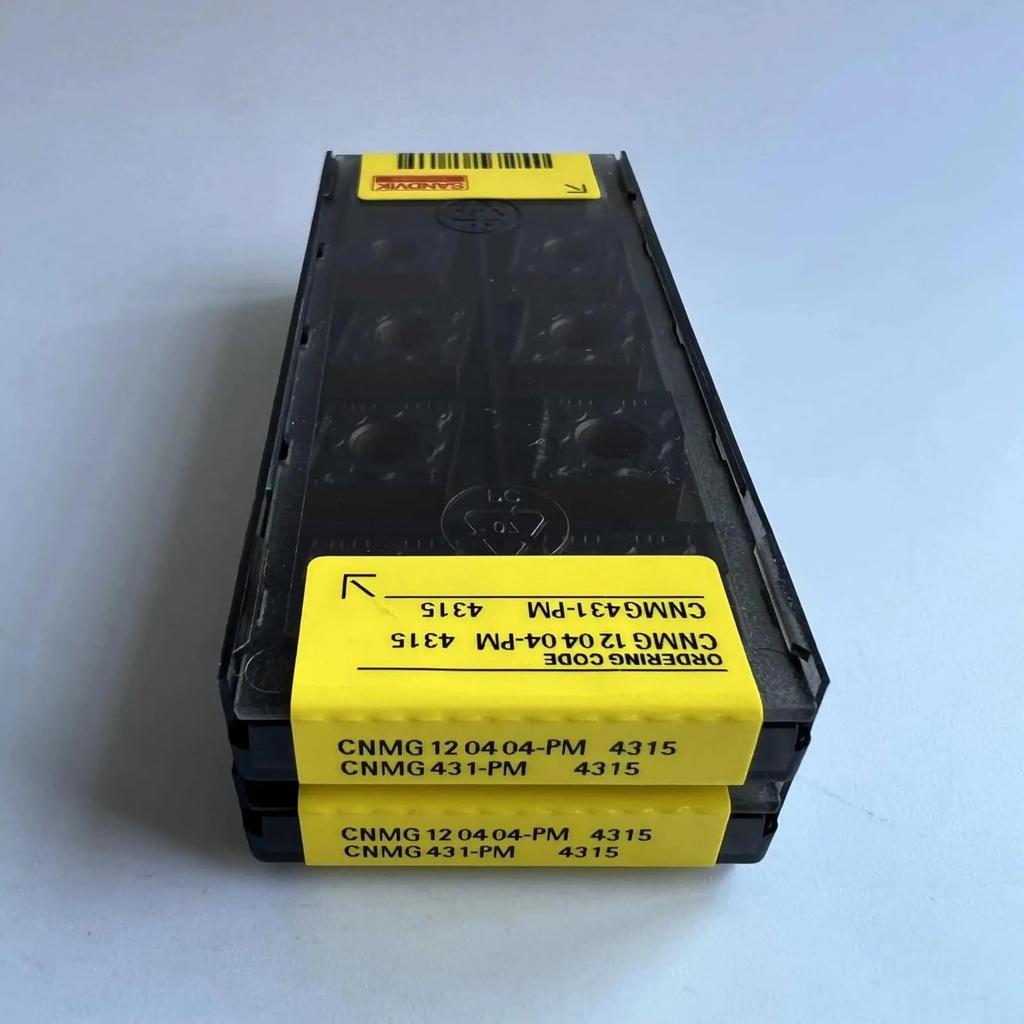 Original Sandvik / CNMG120404-PM 4315  / CNC lathe carbide blade 10 PCS