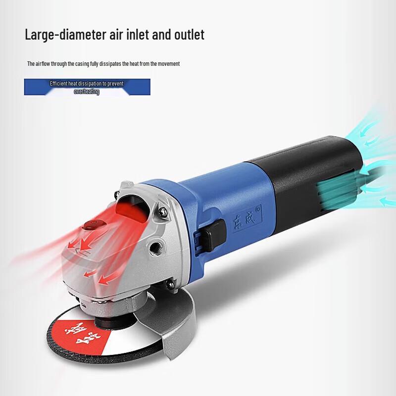 Dongcheng 100mm Corded Angle Grinder CN plug (adapter included)