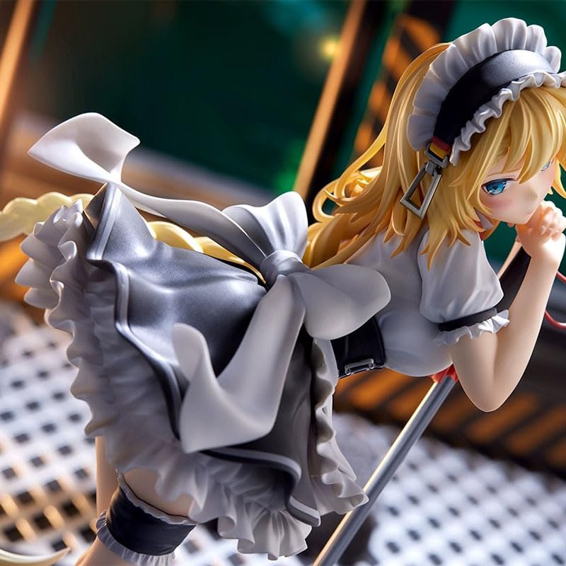 Maiden Front Gr G36 Figurina Maid Cadou Anime 2D Figurina Fată Frumoasă Aproximativ 20cm Înălțime Neoficial [Folosit]