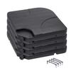 KADAX Parasol Base For Garden Umbrella Weight Load Stand 60kg