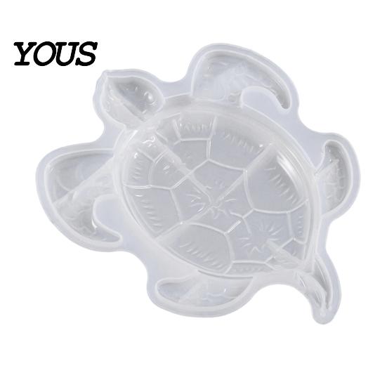 Ocean Themed Resin Art Large Sea Turtle Mold, 3D Silicone Mold for Epoxy Casting, Detailed Marine Craft Animal Molds Wall Hanging Decoration, Coastal