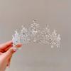 Brilliant Rhinestone Princess Crown Hair Accessories High End Adult Ceremony Birthday Headband Girls Exquisite Headband