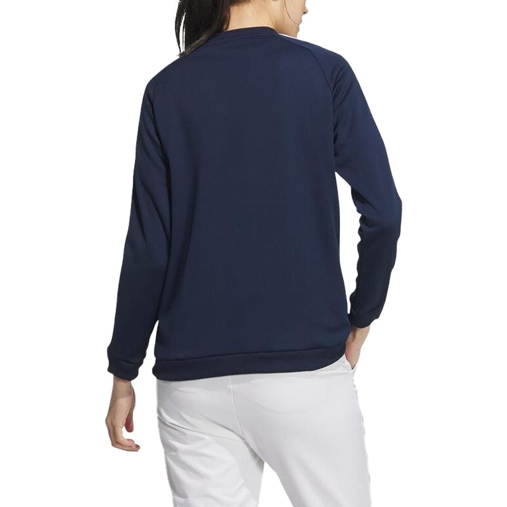 Adidas Logo Warm Crew Neck Pullover Sweatshirt Unisex sweatshirt Navy-Blue JE1441
