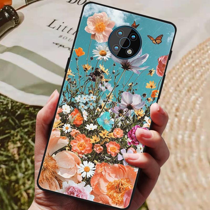 Para Nokia G50 5G Funda Trasera de Silicona Funda de Teléfono Para Nokia G50 G 50 5G Fundas para NokiaG50 TA-1358 TA-1390 F Parachoques Suave Funda