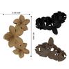 4PCS Flower Hair Clip Female Vintage Temperament Versatile Plate Hair Clip Headdress Frosted Shark Clip Grab Clip Hair Accessori
