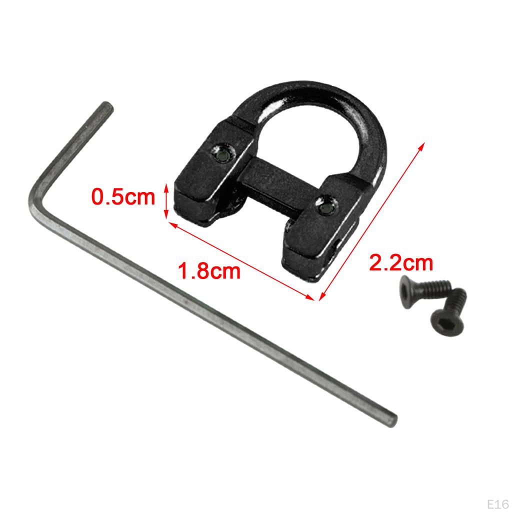 D Loop Accessories Release with Wrench Screws St Installation Bow Hunting for