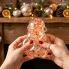 Slow-Rebound Christmas Squishy Toy Glitter Clear Squeeze Toy  Gift for Children