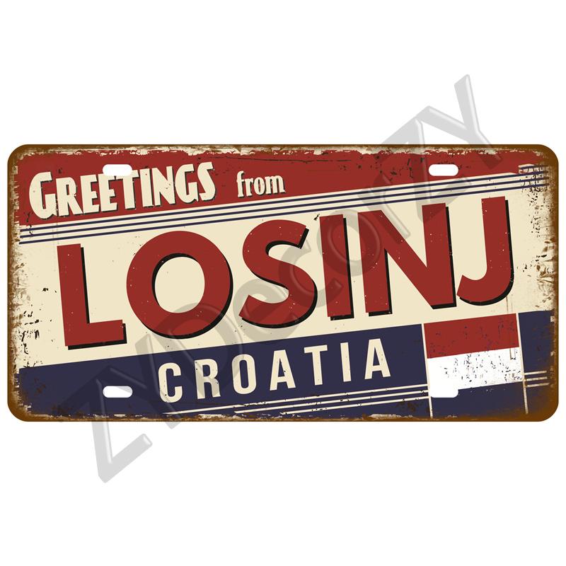 Retro Tinplates Plate Landmark Country Metal Sign Plaque Metal Vintage Tin Sign Home Decor For Man Cave Bar Pub Club Decoration