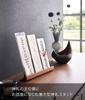 Yamazaki RIN Shinto Tablet Stand, Brown, Approx. W25 X D5 X H11cm, Simple Shinto Shrine Tablet Holder, Freestanding Type, 6141