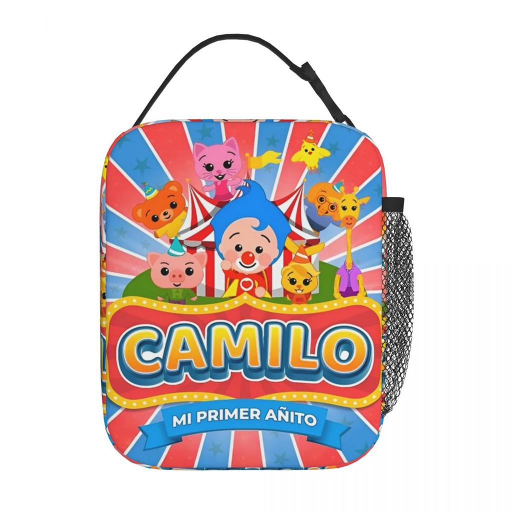 Plim-Plimsd Isolierte Lunchtasche, Kühltasche, Thermos-Lunchbox für unterwegs