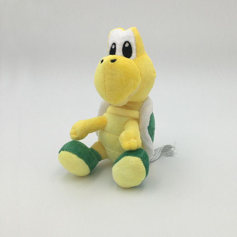 Encantadora Peluche Rellena de Koopa Troopa de Super Mario Bros de 6 pulgadas Para Regalos de Niños y Juguetes de Moda