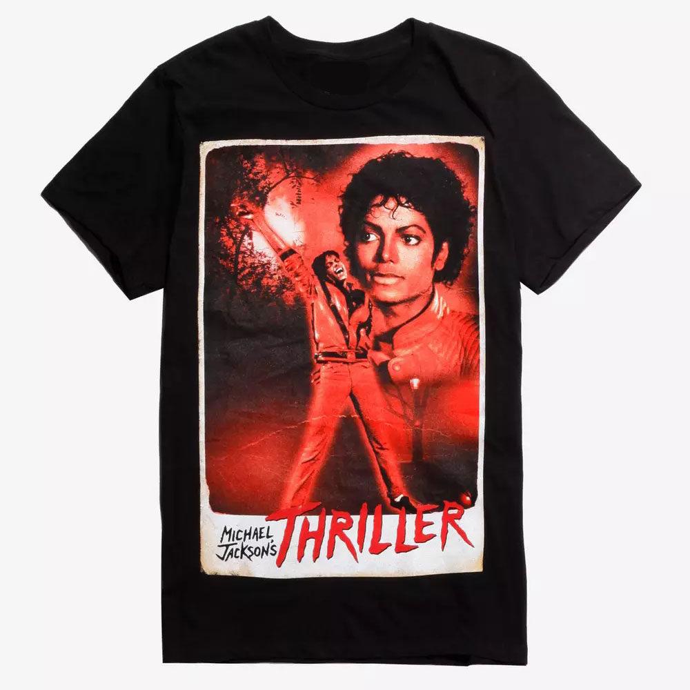 Michael Jackson Rock Casual TShirt Mens and Womens Luxury Brand Top 2026 New Logo