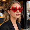 1Pc Women'S Beach Vacation Glasses, Unique And Stylish Devil-Elegant Fashion Glasses, Suitable For Outdoor Travel, Parties, Vacations, Outfit