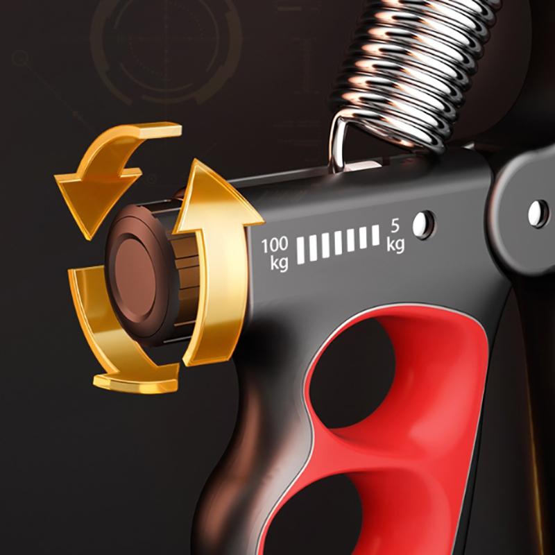 5-100Kg Hand Gripper Gym Wrist Expander Hand Strengthener Adjustable Dynamometer Hand Grip Finger Forearm Trainer Muscle Recover