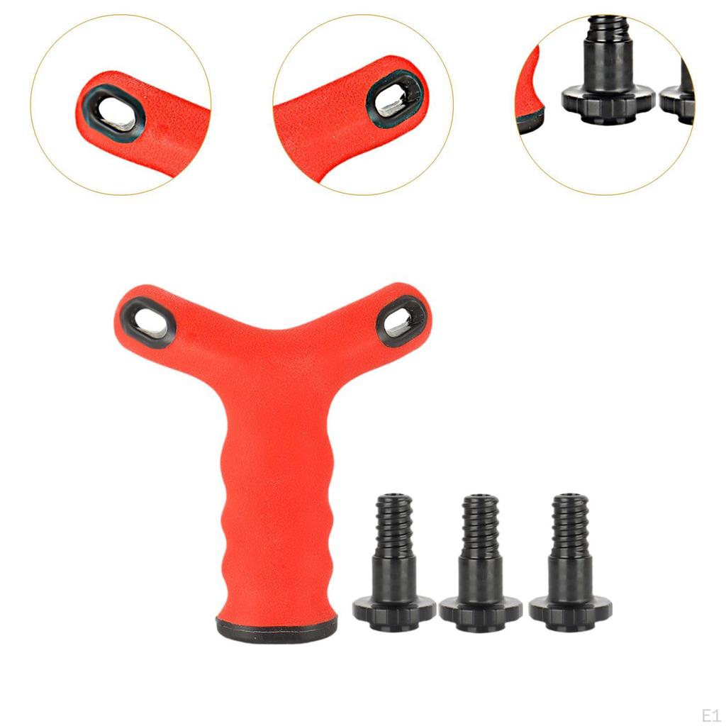 Dumbbell Grip Handle ,Converts Your Dumbbells into Kettlebells for Weights Plate ,Weighted ,Strength