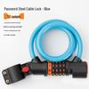 Lishi 5-Digit Password Bicycle Lock with Taillight