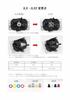 Sanwa Denshi [Latest Model] JLX2-TP-8YT-SK-K Joystick Lever (Black) / Flat Metal Plate / Lever Ball LB35-K (Black) Included / Shaft Cover Included