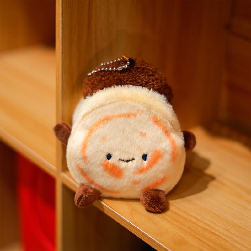 Keychain Hamburger Chinese Cute Pendant Decoration Doll Girlfriends Holiday Gift