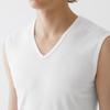 Gunze Sleeveless Cotton YG YN0018 V-Neck 100%
