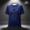 Men Sport Quick Dry T-shirt High Elastic Breathable Mesh Short Sleeve Abstract Print Athletic Running Training Workout Top