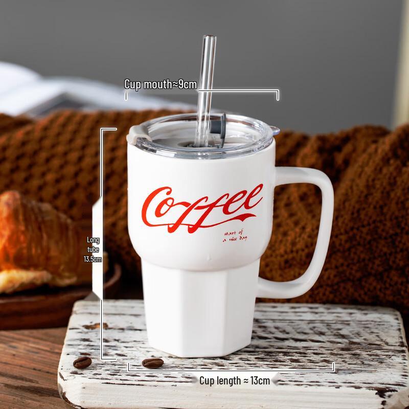 

Large Ceramic Couple Mug Set