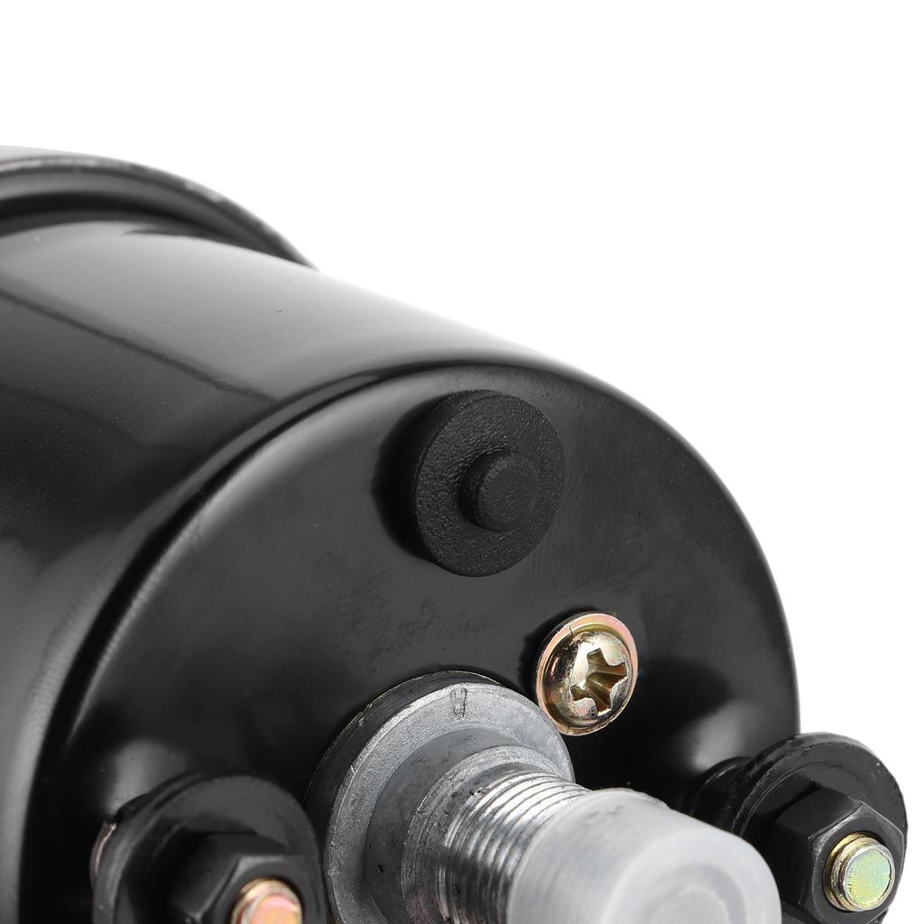 Motorcycle MultiFunctional Meter Tachometer Odometer Fuel Gauge Speedmeter 12V  (Black )